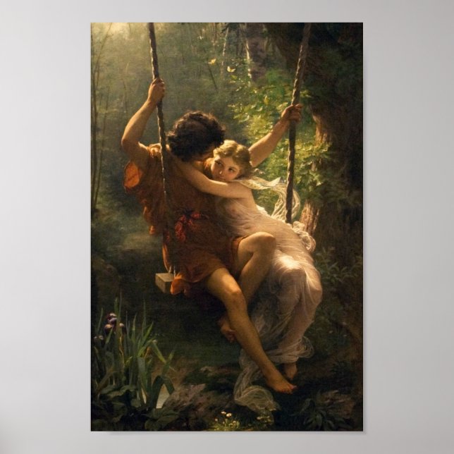 Printemps de Pierre-Auguste Cot - affiche (Devant)