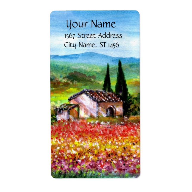 PRINTEMPS EN TOSCANE (Devant)