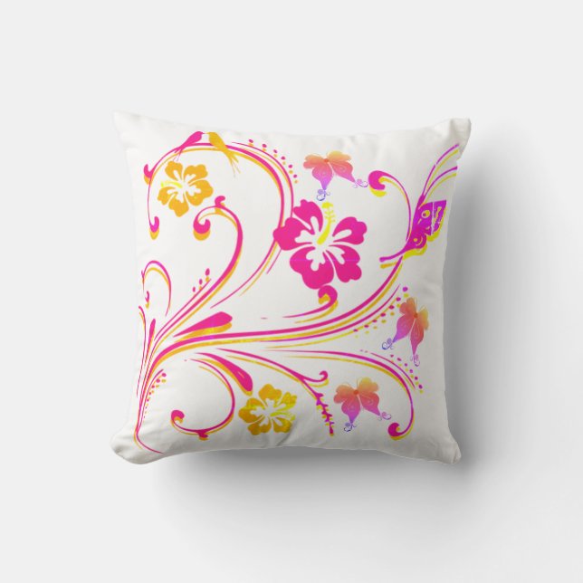 Printemps Throw Pillow (Front)