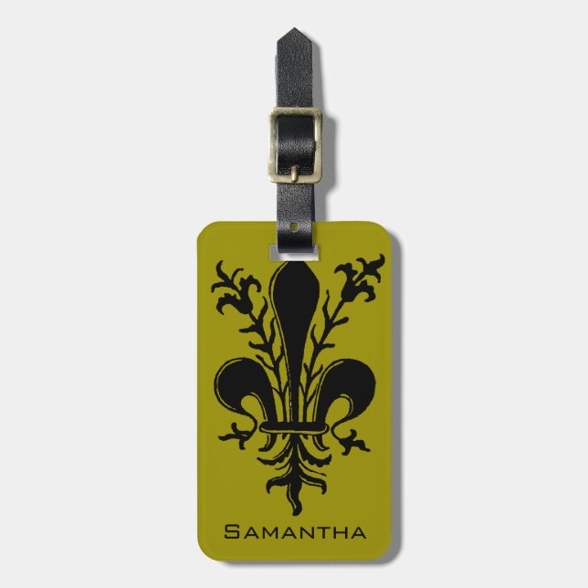 Printer's Device, 1514 Luggage Tag (Front Vertical)