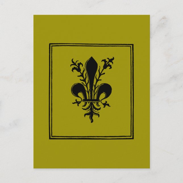 Printer's Device, 1514 Postcard (Front)