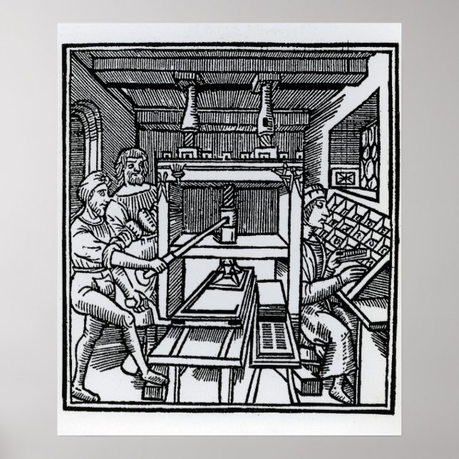Printing press poster (Front)