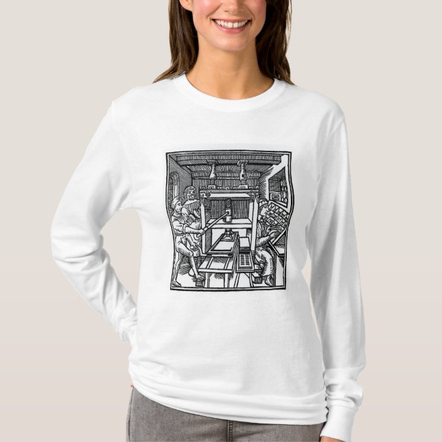 Printing press T-Shirt (Front)