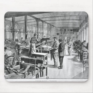 Printing the banknotes mouse pad