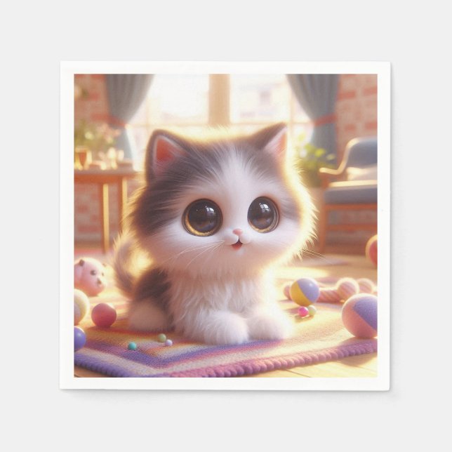 PrintPerfect Winter Wear: Unique Dresses Online Napkin (Front)