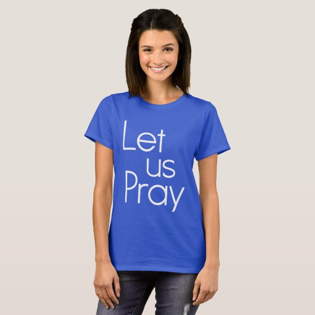 Prions le T-shirt (Devant entier)