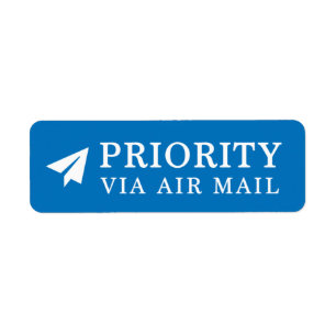 PRIORITÉ VIA AIR MAIL 紙 飛 行 papier 機 avion origami