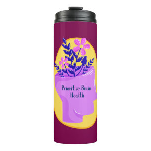 Prioritize Brain Health Water Bottle
