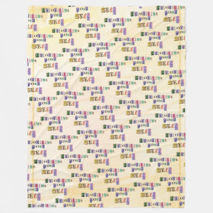 Prioritize Yourself Fleece Blanket