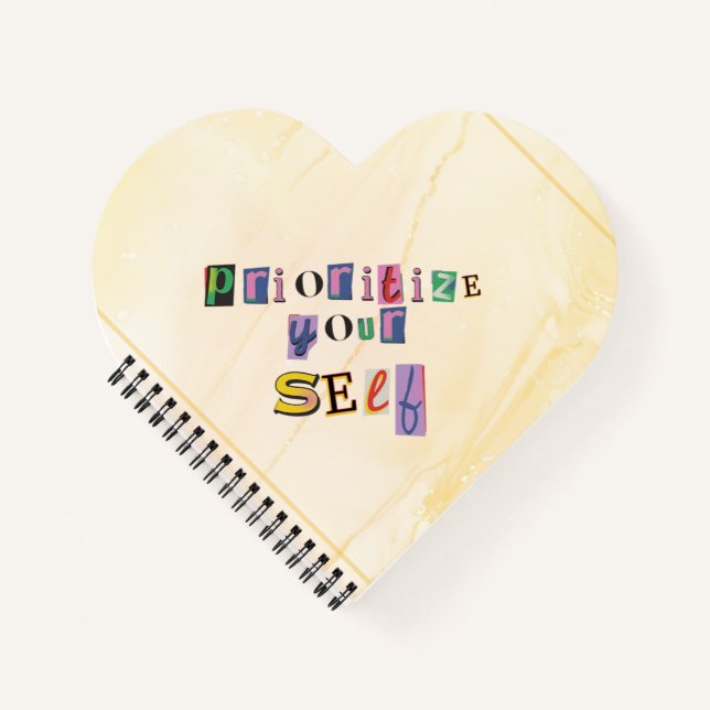 Prioritize Yourself Notebook (Front)
