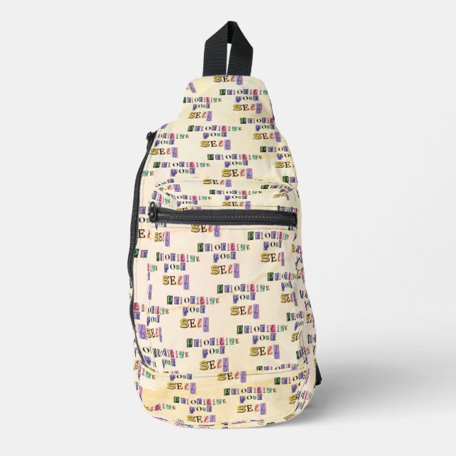 Prioritize yourself sling bag (Front)