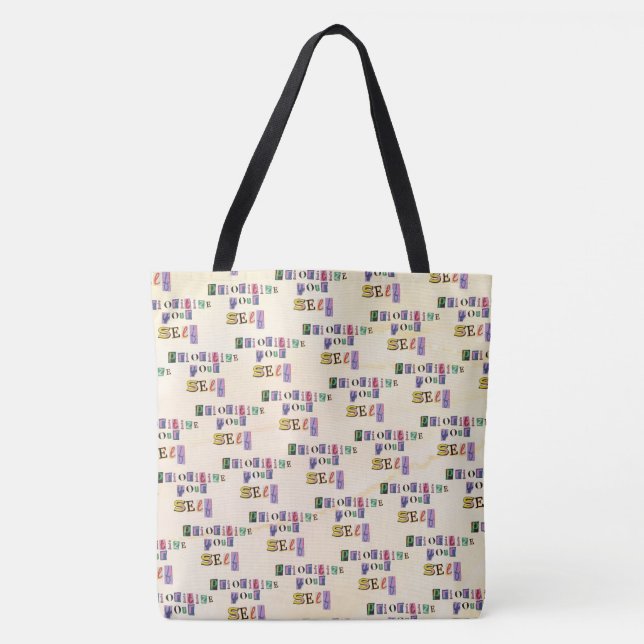 Prioritize Yourself Tote Bag (Front)