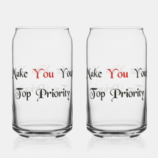 Priority 1 Drinkware Set Stemless Wine Glass