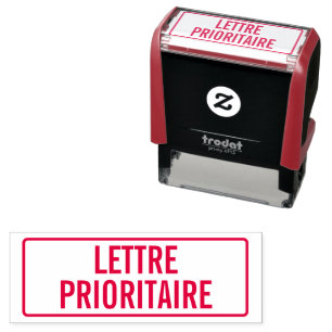 Priority Letter Buffer Self-inking Stamp