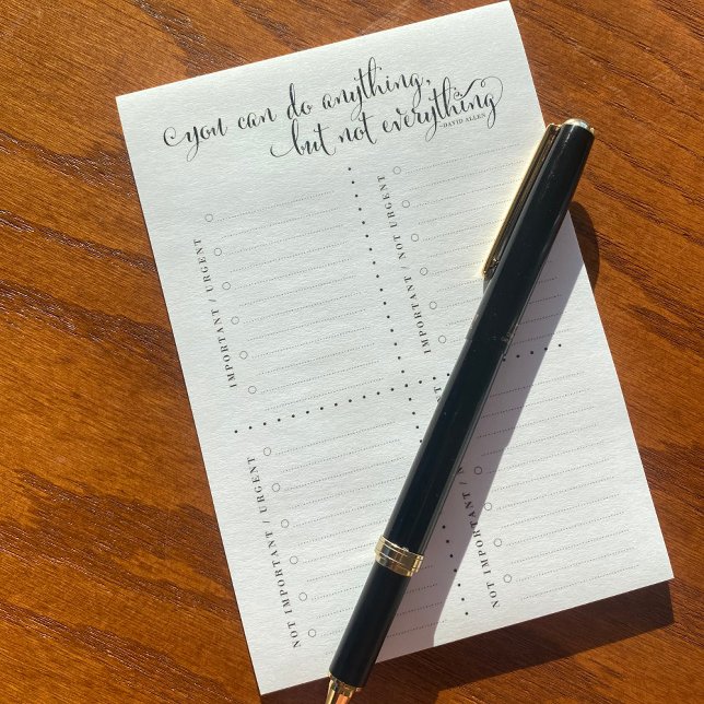 Priority Matrix Pad for Time Management Post-it Notes (Creator Uploaded)