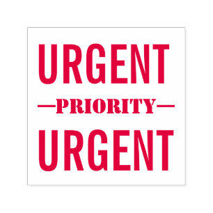 PRIORITY URGENT SELF-INKING STAMP