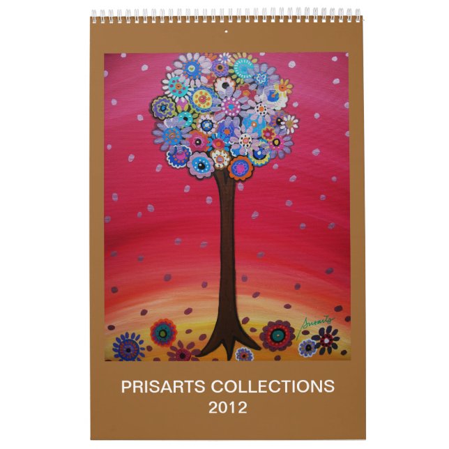 PRISARTS TREE OF LIFE PAINTINGS CALENDAR 2012 (Cover)