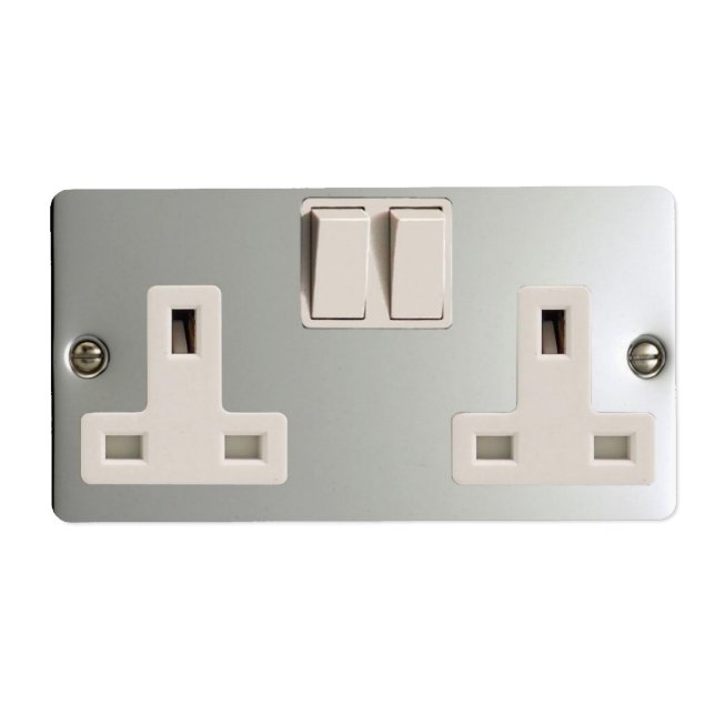 Prise USB AC BS 1363 [British Standard] (Devant)