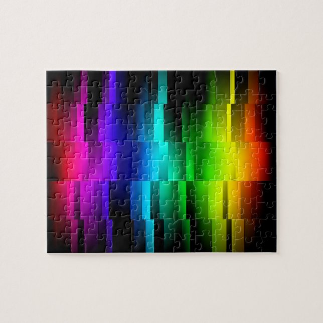 Prism Fractions Jigsaw Puzzle (Horizontal)