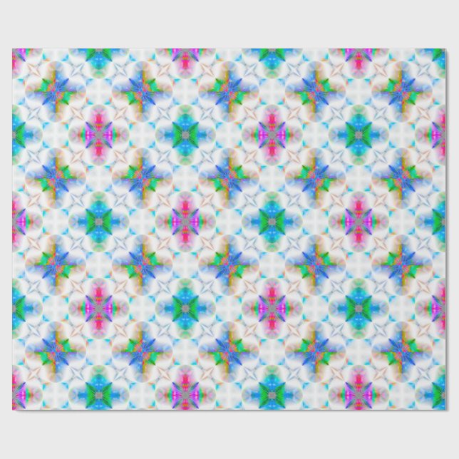 Prism Glow – Light in Motion Wrapping Paper (Flat)