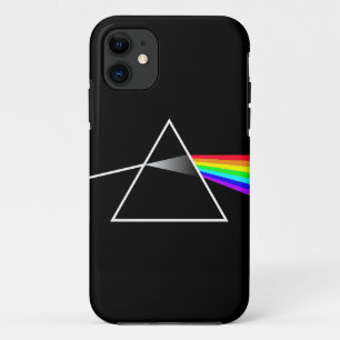 prism light refraction color spectrum rainbow phis iPhone 11 case
