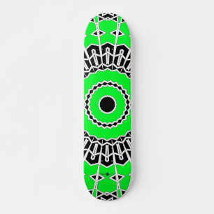 Prism Mandala ( Green ) Skateboard