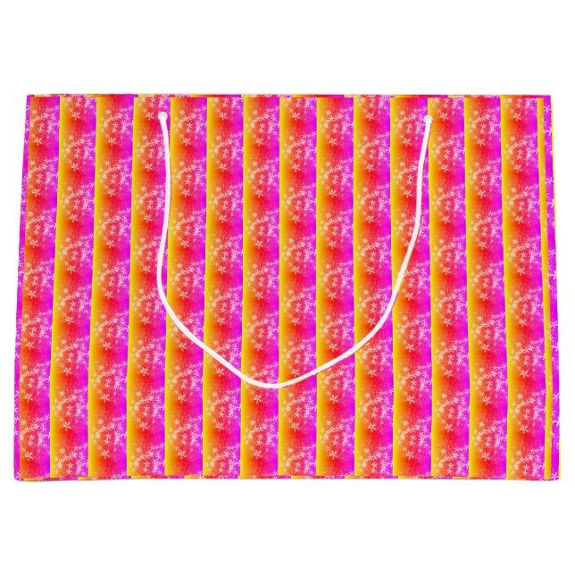 "Prism Pattern" Gift Bag (Front)