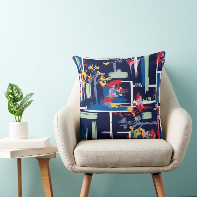 Prism Pop Throw Pillow (Chair)