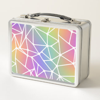 prism synapse net - rainbow web : metal lunch box