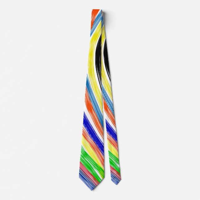"Prisma Wave" Tie (Front)