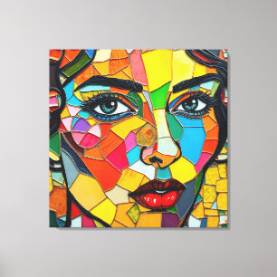 “Prismara” - Fragments of Her Flame Canvas Print