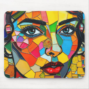“Prismara” - Fragments of Her Flame Mouse Pad