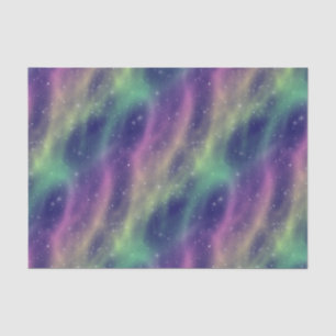 prismatic aurora : tissue paper