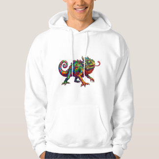 Prismatic Chameleon Burst Hoodie