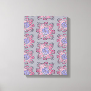 Prismatic Current: Abstract Flow Art Canvas Print