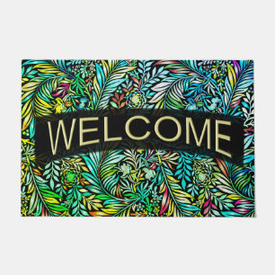 Prismatic Fern Green Doormat