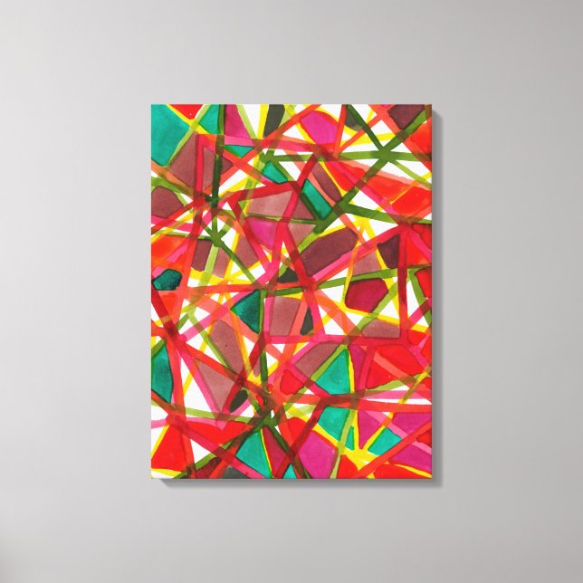 Prismatic II Canvas Print (Front)