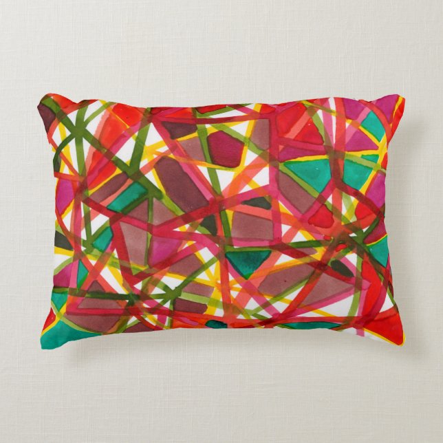 Prismatic II Decorative Pillow (Front)