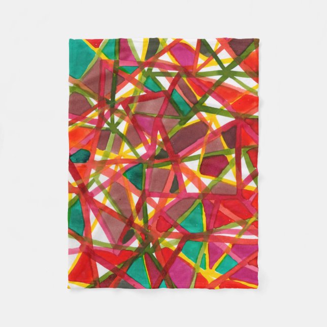 Prismatic II Fleece Blanket (Front)