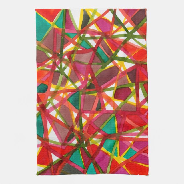 Prismatic II Kitchen Towel (Vertical)