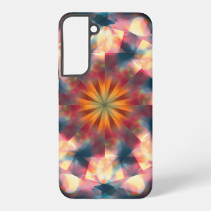 Prismatic Kaleidoscopic Psychedelic Mandala Samsung Galaxy Case