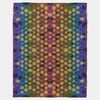 Prismatic Lucifern Fleece Blanket
