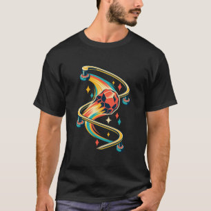 Prismatic Pinball Meteor Retro T-Shirt