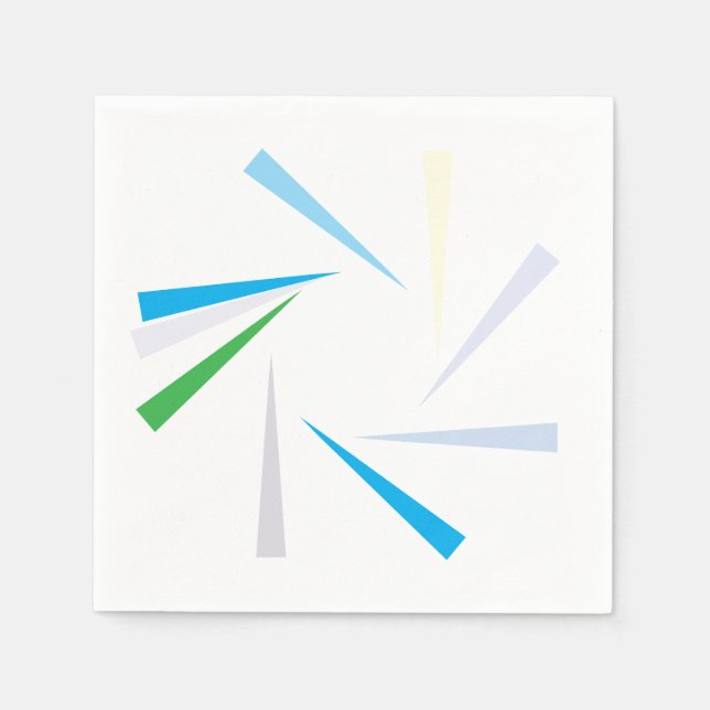 Prismatic Shutter Napkins (Front)