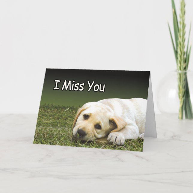 Prison Cards - Miss U (Front)