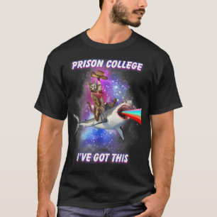 Prison College School Ive Got This Cute Cat Shark T-Shirt