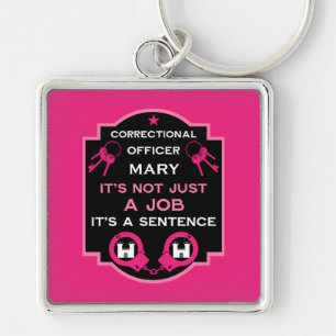 Prison Correctional Officer Keychain