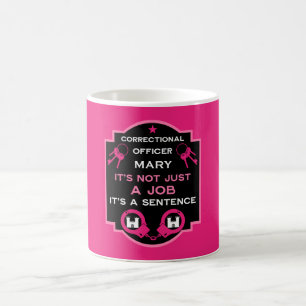 Prison Correctional Officer Magic Mug