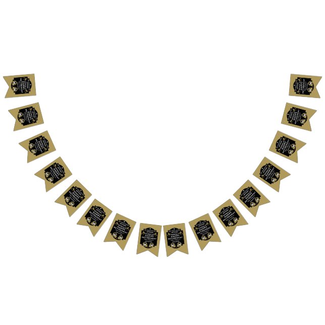 Prison Correctional Officer Retirement Bunting Flags (All)