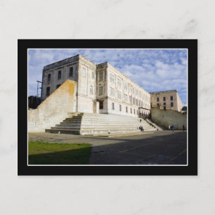 Prison Courtyard on Alcatraz Postcard